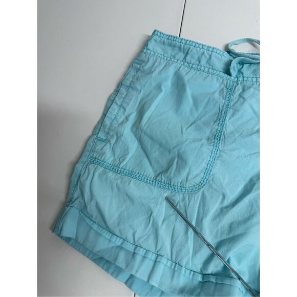 Old Navy Women’s Sky Blue Safari Shorts Size 16 Drawstring See Description - Picture 4 of 11